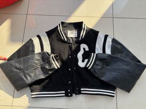 Varsity Style Bomber Jacket