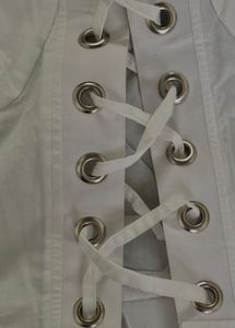 White Corset Top