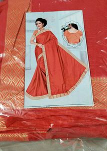 Saree With Blouse 😍