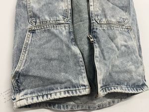 Denim Sleeveless Hoodie Vest