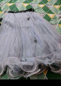 Sequin Lehenga Choli Set with shrug