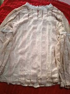 Lace Long Sleeve Top