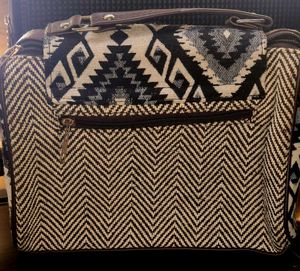 Natural Hemp Crossbody Bag