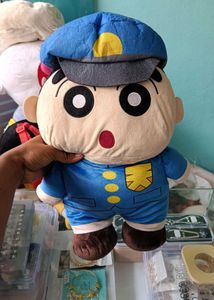 Big Size Shin Chan Police Plush