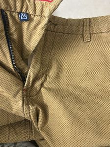 Louis Philippe Brown Casual Pants