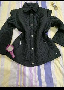 ck Classic Black Quilted Jacket