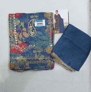 Elegant Mustard Dress Material