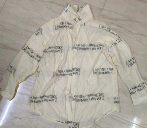 Statement Button-Down Shirt