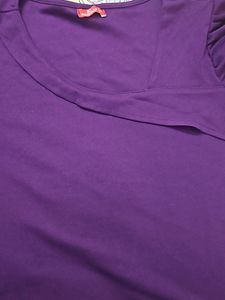 Casual Puff Sleeves Self Design Top