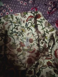 Floral Print Button-Down Dress