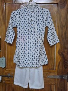 Cute Unisex Kurta Set ( Avl Sizes 2-7 Years)