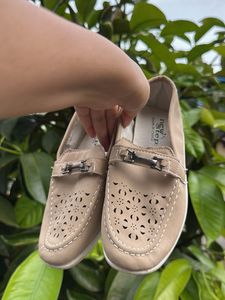 New Step Beige Loafers