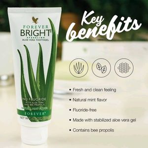 Forever Bright Aloe Vera Toothpaste