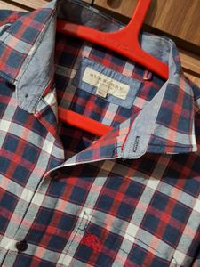 Xxl Checked Formal Shirt