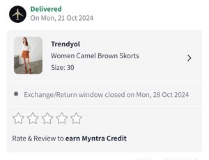 Trendyol Cute Brown Skort