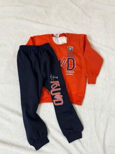 Kids' Red &amp; Blue Tracksuit Set