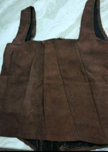 Corset Top Brown 🤎