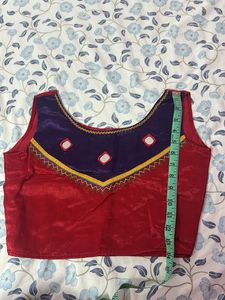 Red &amp; Blue Blouse