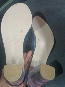 A Brand New Transparent Heel.