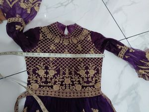 Price Drop ❗Gharara And Beautiful Round Shape Top