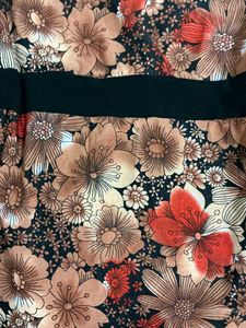 Floral V-Neck vintage top