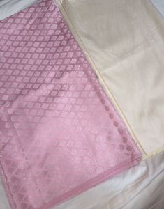Brand New Pink Banarasi Suit Set
