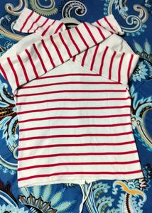 STRIPED ZIP-UP CARDIGAN 🤍