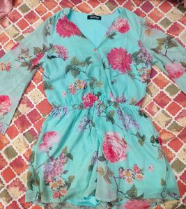 Floral Sassafras Romper