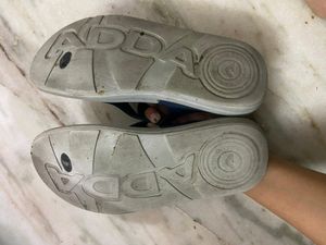 Blue Grey AADA Slippers With No Flaws