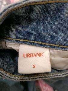 Urbanic Blue Cargo Jeans