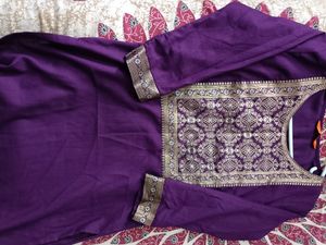 Ethnic Kurta (Purple).....