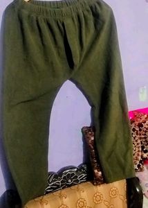 Comfortable Green Leggings Lenght/34