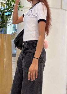 White Crop Top