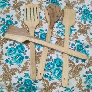 Wooden Cooking Utensil Set