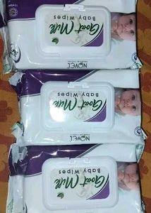 Goat Milk Baby Wipes (3 Pack)