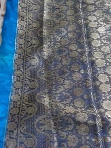Blue Silk Saree
