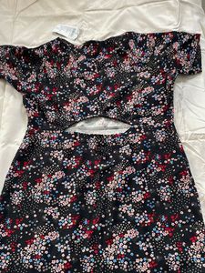 Floral Print Mini Dress