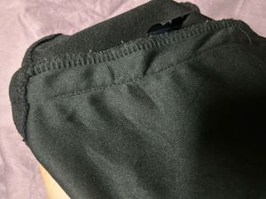 Black Mesh Cutout Top