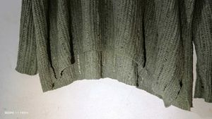 Olive Green Knit Sweater