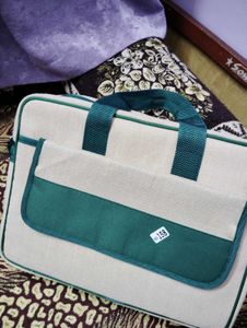 Natural Juco Laptop Bag