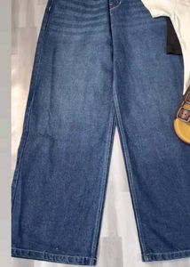 Wide Leg Jeans //BAGGY WASHED