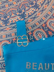 Blue Mini Dress