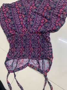 Purple Print JumpSuit