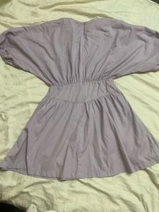 H&amp;M Lilac Mini Dress