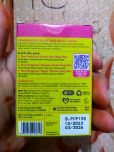 Plum FOMO Body Mist pack Of 3