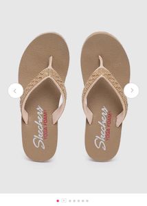 Skechers Yoga Foam Rhinestone Flip Flops