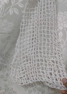 Crochet Mesh Sleeves