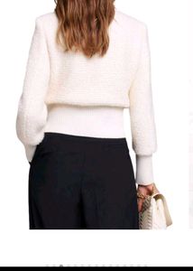 Pinterest contrasting tweed style classy sweater