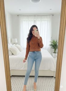Pintrest Patterned Turtleneck Sweater