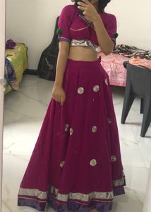 Purple Lehnga Choli